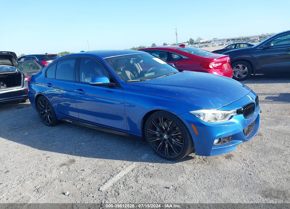 2016 BMW 328I VIN: WBA8E9G52GNU28737