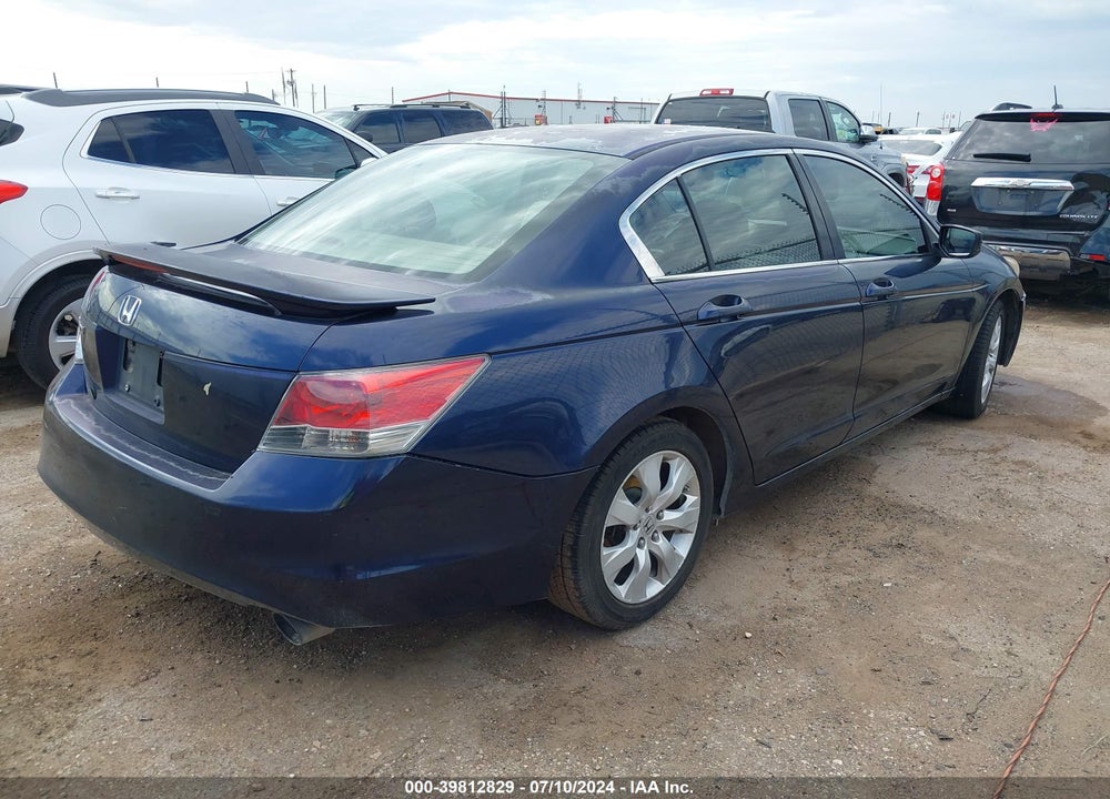 2008 HONDA ACCORD 2.4 EX VIN: JHMCP26708C021352