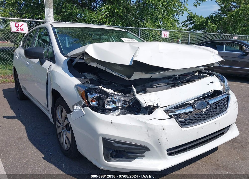 2019 SUBARU IMPREZA 2.0I VIN: 4S3GTAA69K3712281