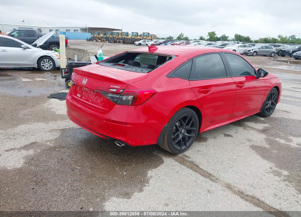 2024 HONDA CIVIC SPORT VIN: 2HGFE2F51RH580301