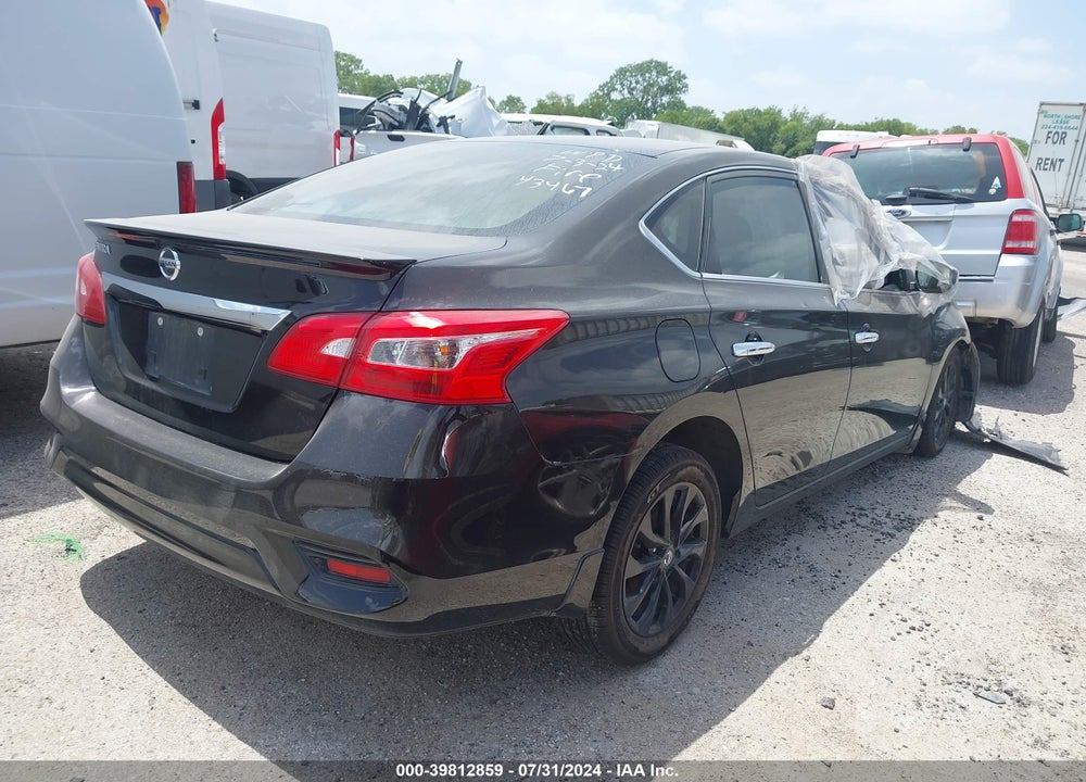 2018 NISSAN SENTRA S VIN: 3N1AB7AP3JY344757