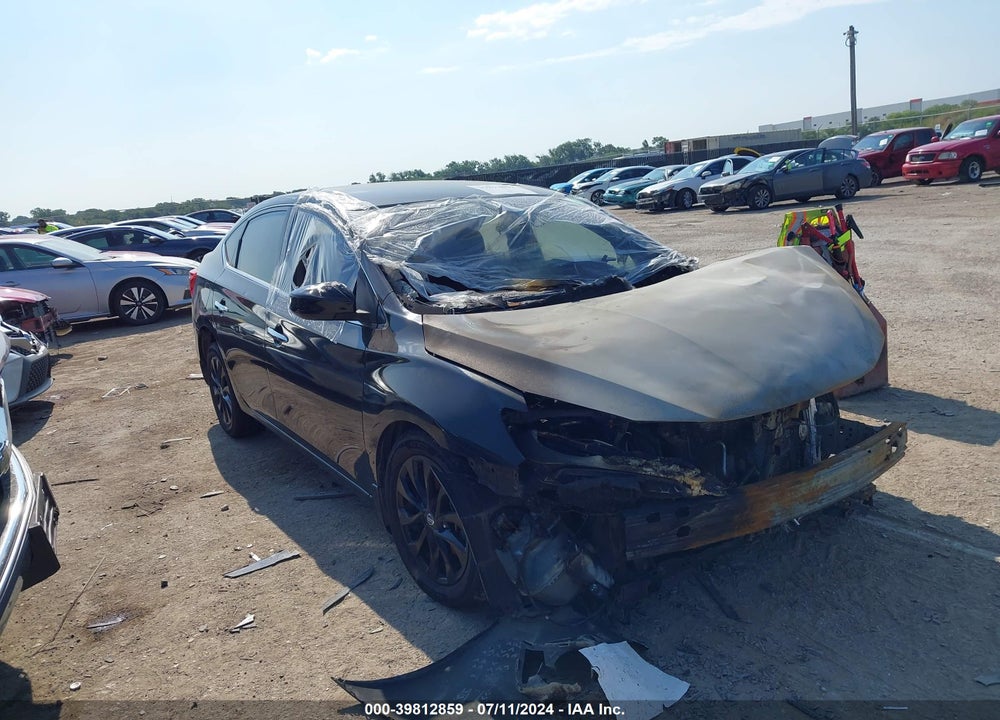 2018 NISSAN SENTRA S VIN: 3N1AB7AP3JY344757
