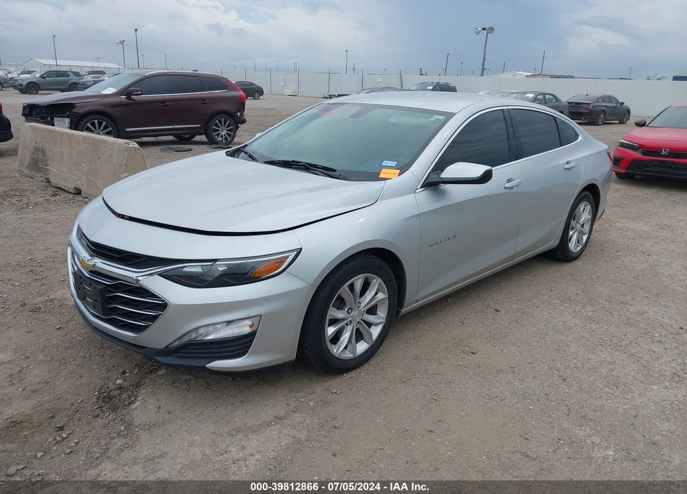2020 CHEVROLET MALIBU FWD LT VIN: 1G1ZD5ST0LF029217