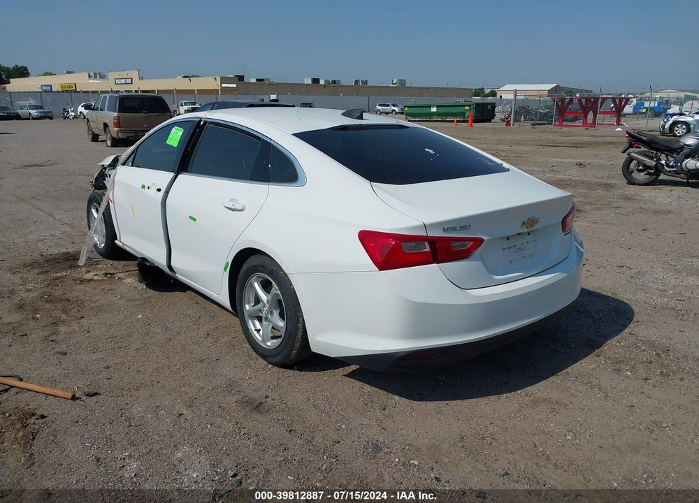 2018 CHEVROLET MALIBU 1LS VIN: 1G1ZB5ST6JF104120