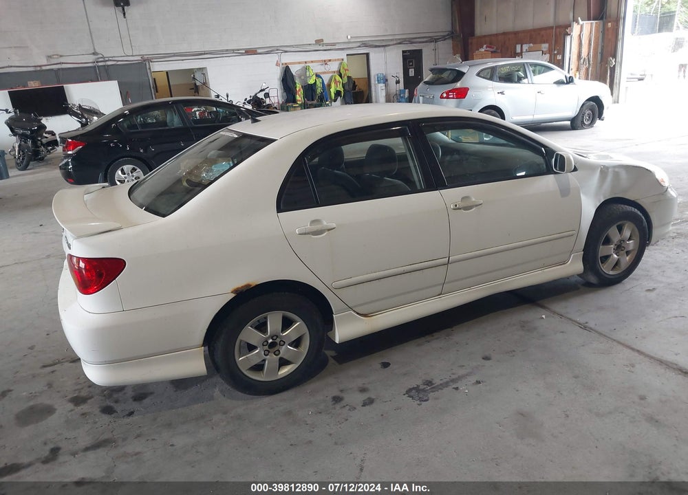 2003 TOYOTA COROLLA S VIN: 2T1BR32E23C038980
