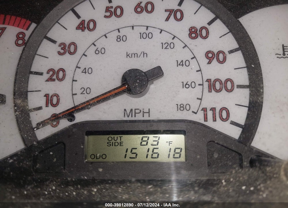 2003 TOYOTA COROLLA S VIN: 2T1BR32E23C038980