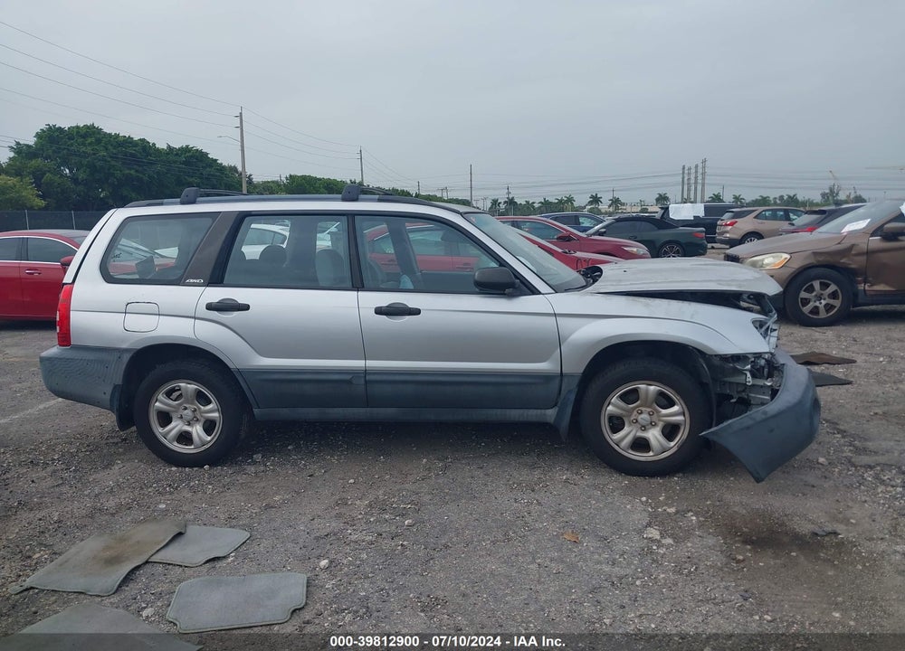 2003 SUBARU FORESTER X VIN: JF1SG636X3G767783