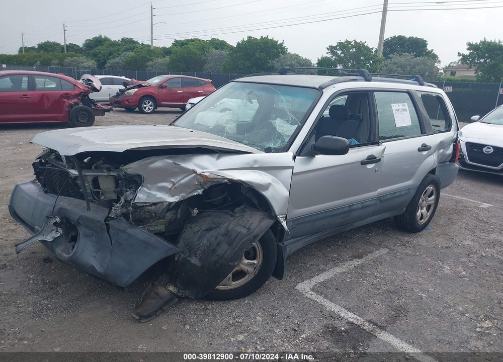 2003 SUBARU FORESTER X VIN: JF1SG636X3G767783