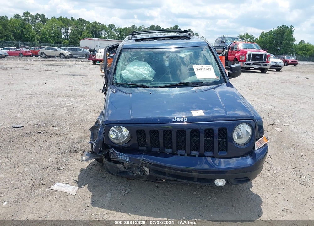 2016 JEEP PATRIOT VIN: 1C4NJRFB3GD806028
