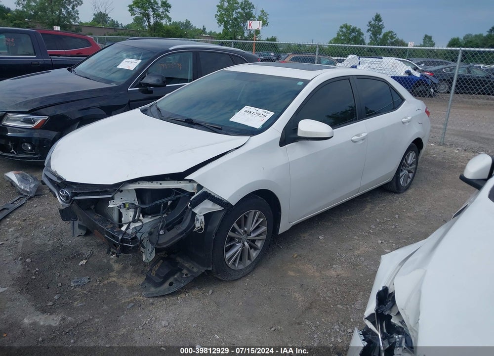 2015 TOYOTA COROLLA LE PLUS VIN: 2T1BURHE3FC430203