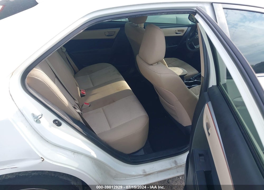 2015 TOYOTA COROLLA LE PLUS VIN: 2T1BURHE3FC430203