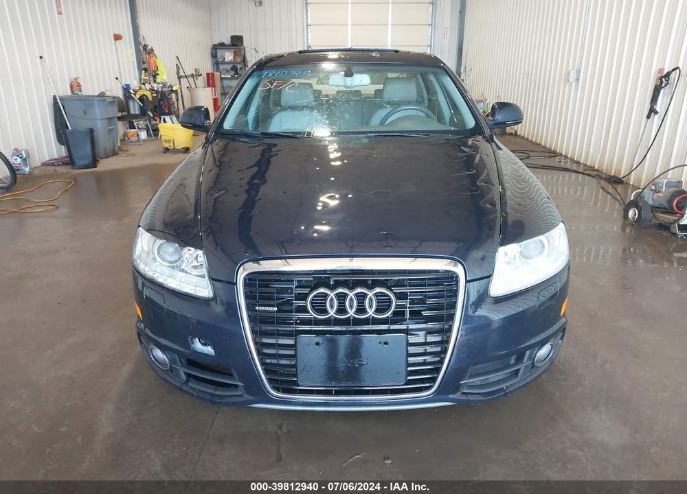2011 AUDI A6 3.0 PREMIUM VIN: WAUFGAFB9BN032839