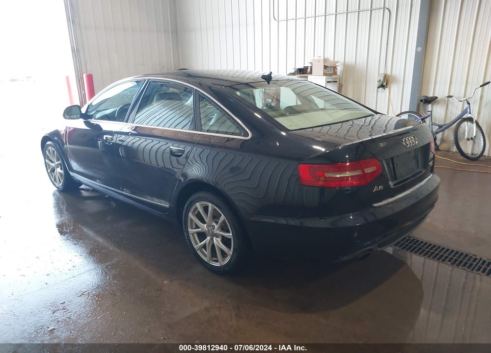 2011 AUDI A6 3.0 PREMIUM VIN: WAUFGAFB9BN032839