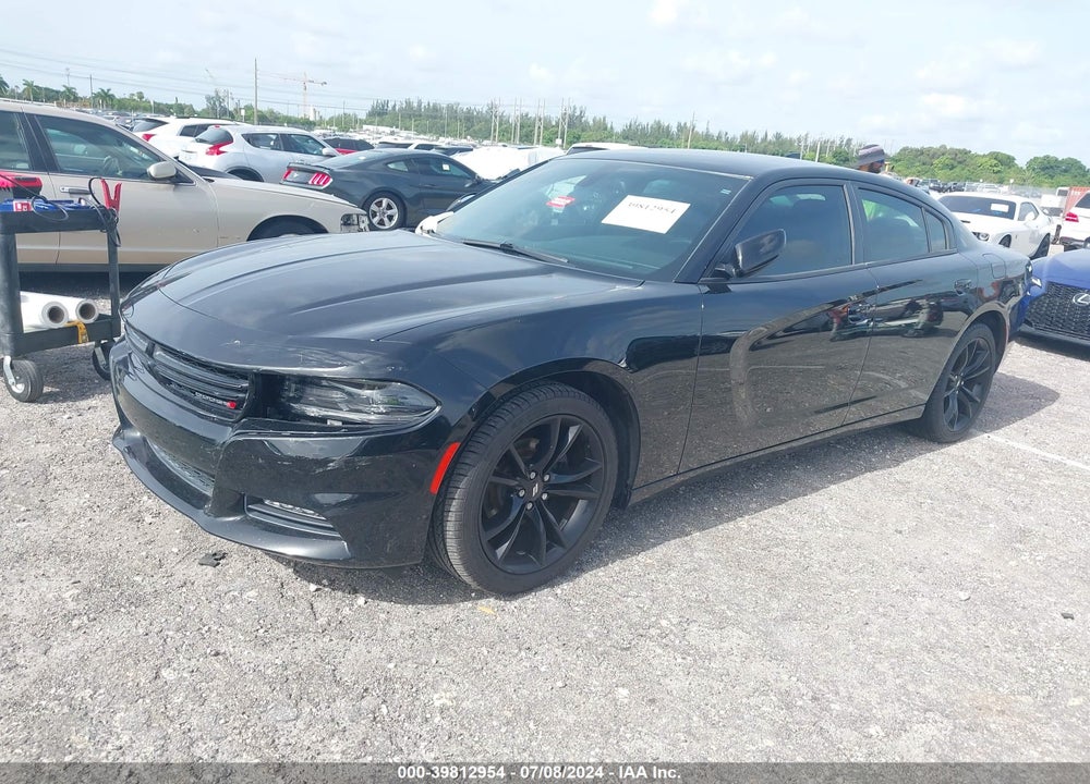 2016 DODGE CHARGER SXT VIN: 2C3CDXHG9GH303056