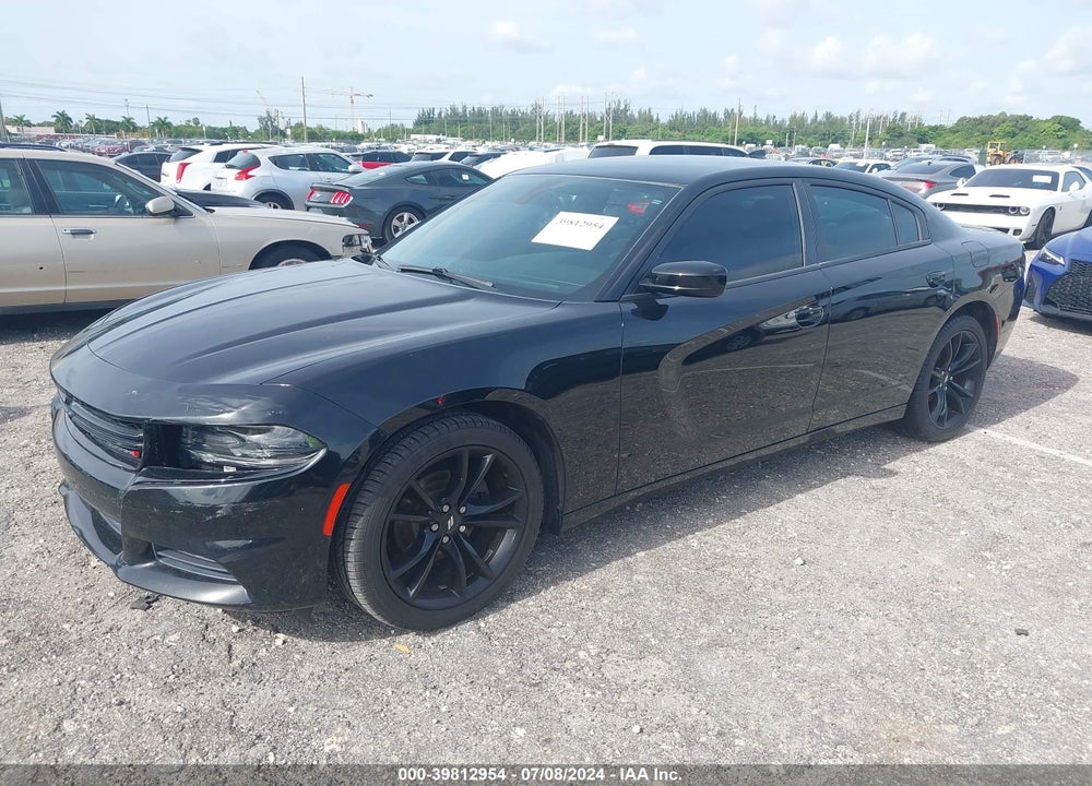 2016 DODGE CHARGER SXT VIN: 2C3CDXHG9GH303056