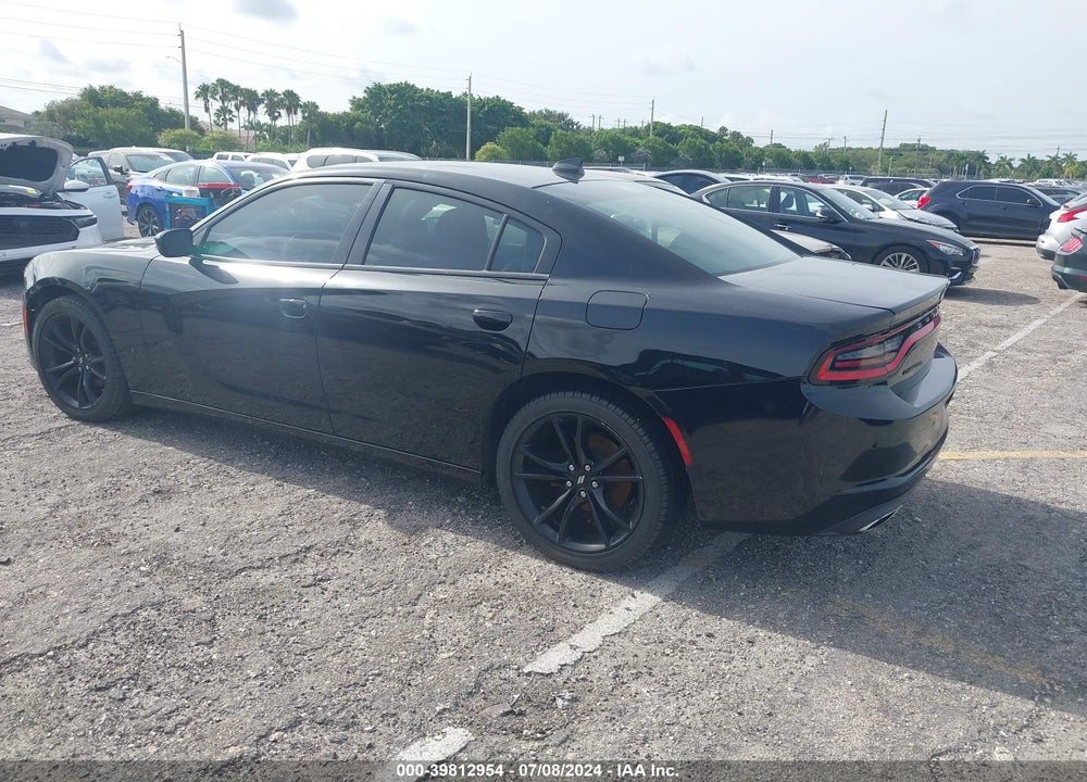 2016 DODGE CHARGER SXT VIN: 2C3CDXHG9GH303056