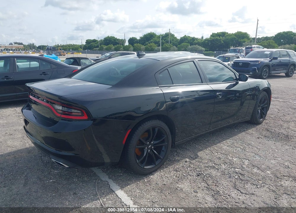 2016 DODGE CHARGER SXT VIN: 2C3CDXHG9GH303056