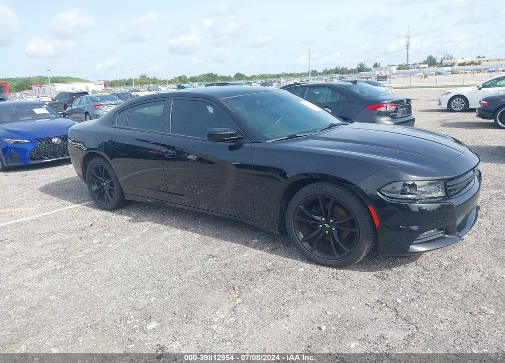 2016 DODGE CHARGER SXT VIN: 2C3CDXHG9GH303056