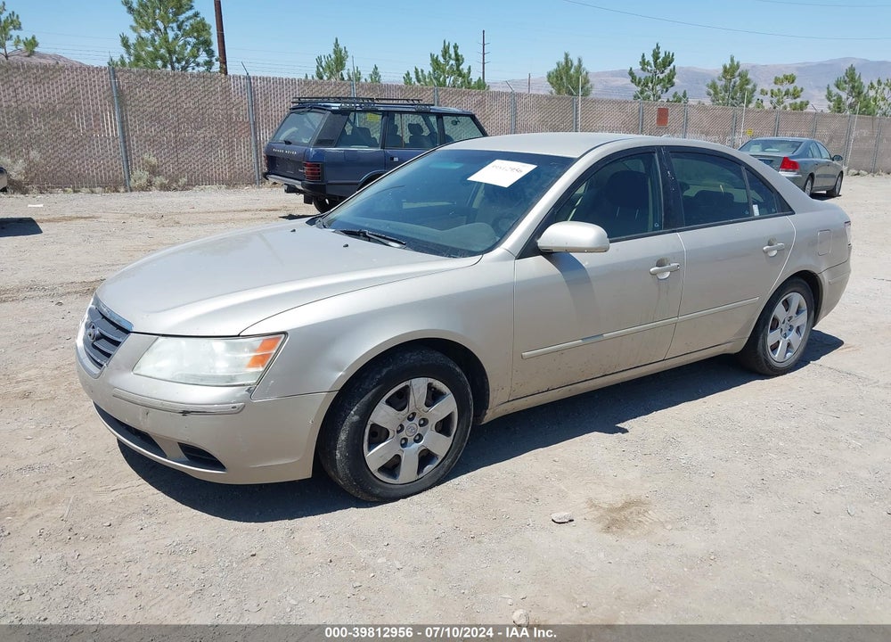 2009 HYUNDAI SONATA GLS VIN: 5NPET46C39H451087