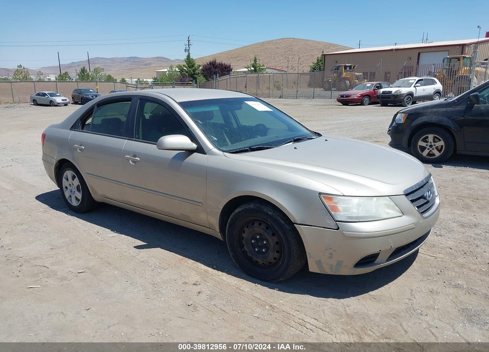 2009 HYUNDAI SONATA GLS VIN: 5NPET46C39H451087