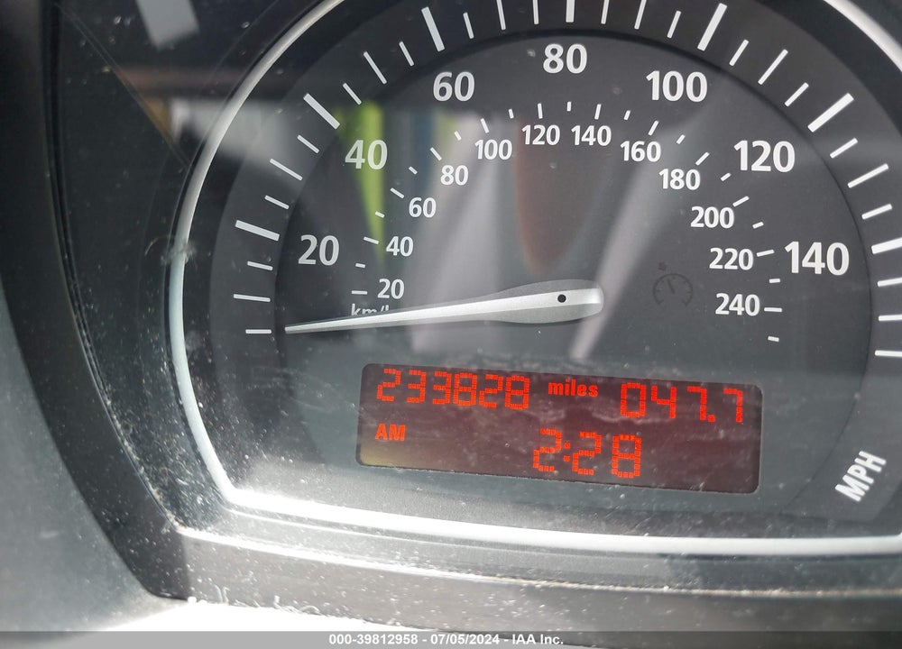 2004 BMW X3 2.5I VIN: WBXPA73424WC36810