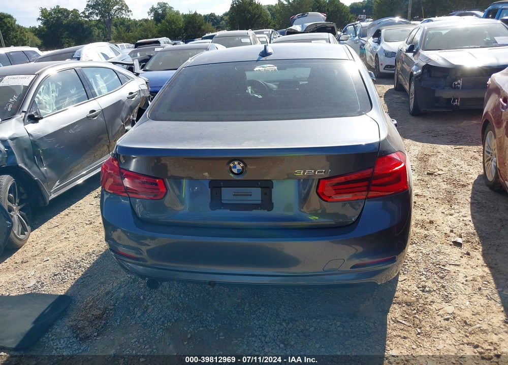 2017 BMW 3 SERIES 320I VIN: WBA8E1G3XHNU18362