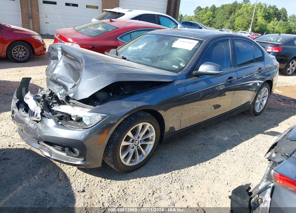 2017 BMW 3 SERIES 320I VIN: WBA8E1G3XHNU18362
