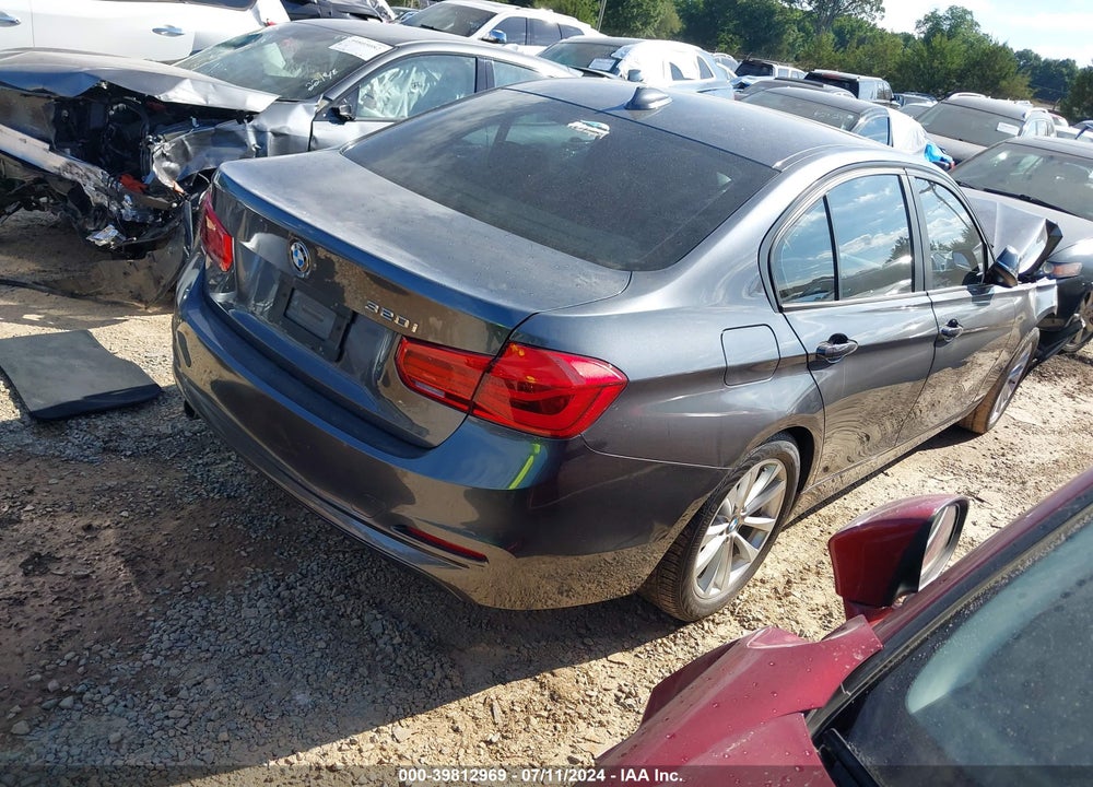 2017 BMW 3 SERIES 320I VIN: WBA8E1G3XHNU18362