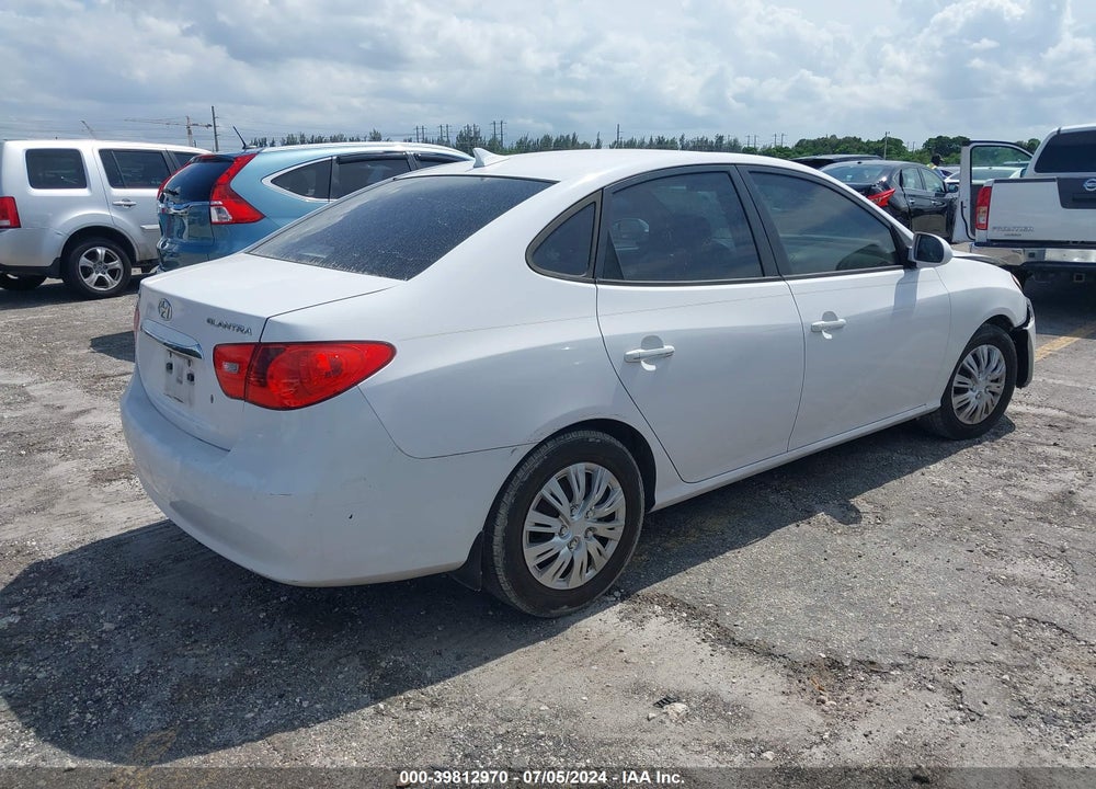 2010 HYUNDAI ELANTRA GLS VIN: KMHDU4AD2AU831407