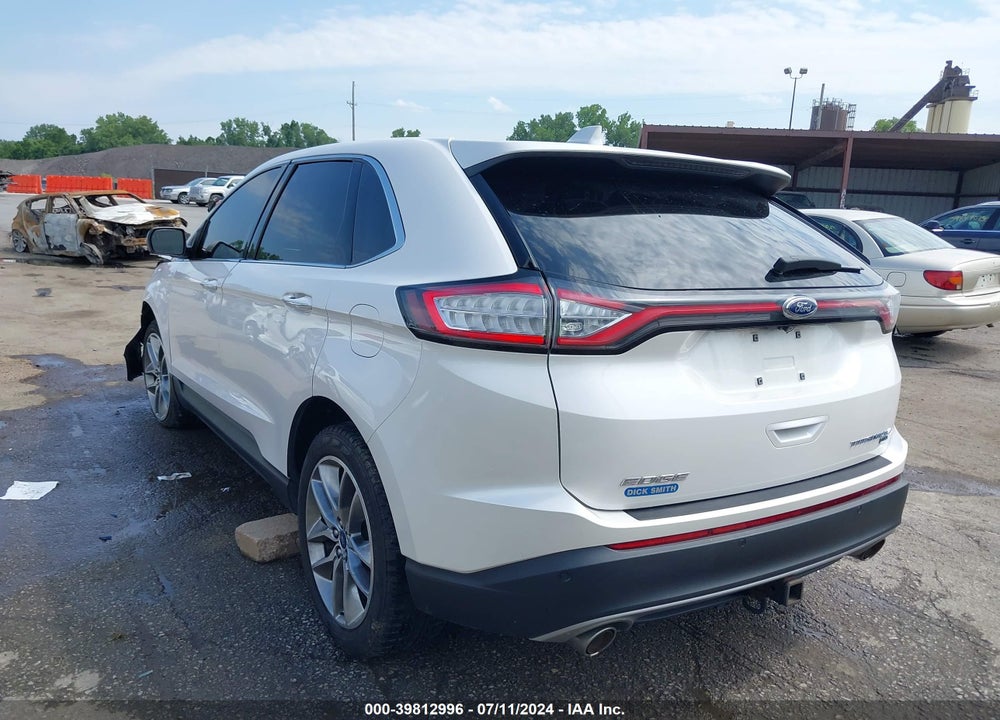 2017 FORD EDGE VIN: 2FMPK4K88HBB16457