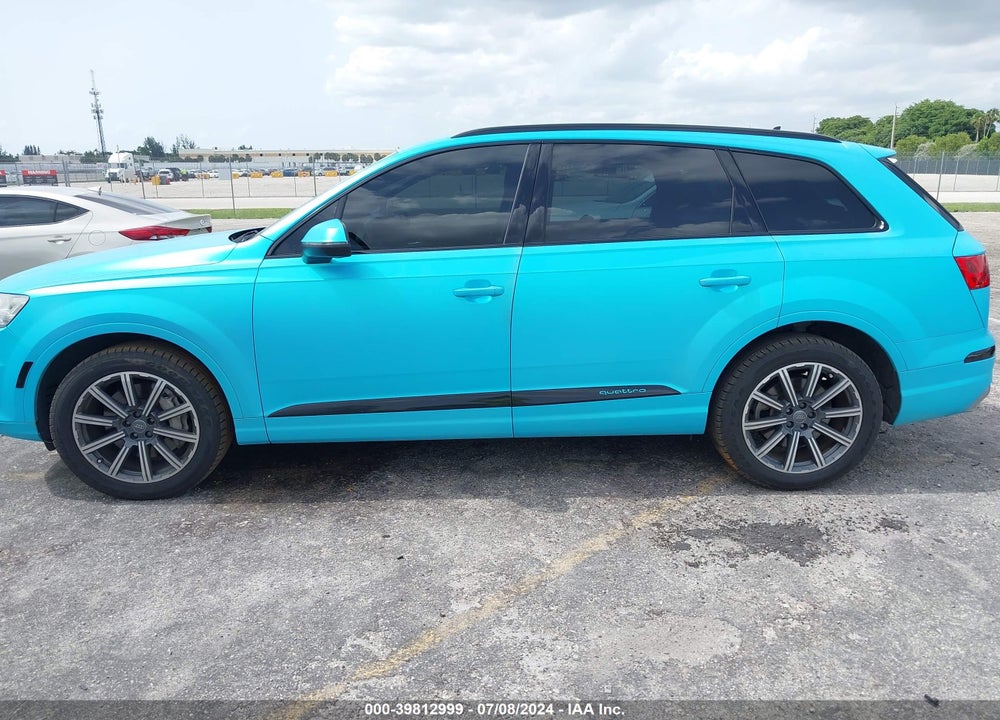 2017 AUDI Q7 3.0T PREMIUM VIN: WA1LAAF75HD018822