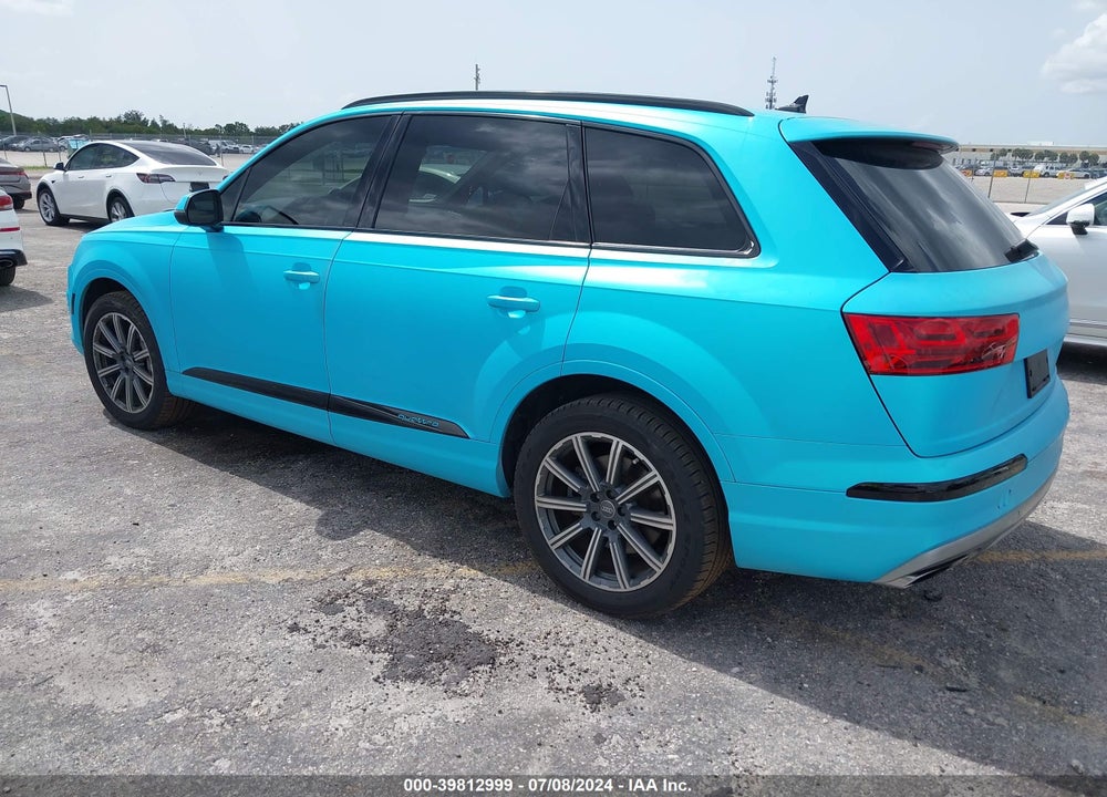 2017 AUDI Q7 3.0T PREMIUM VIN: WA1LAAF75HD018822