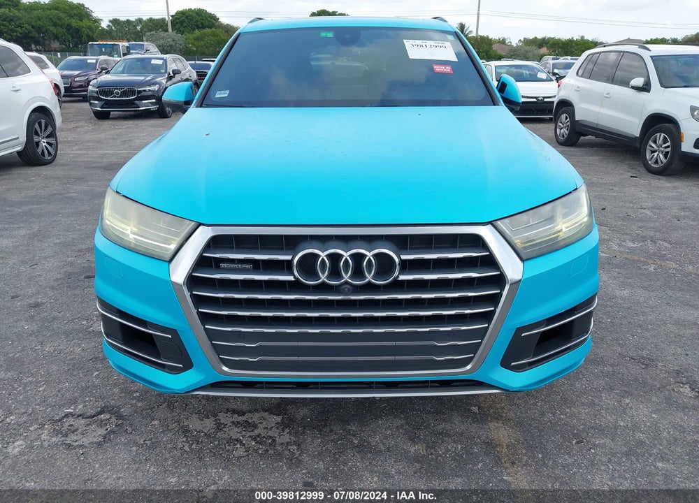 2017 AUDI Q7 3.0T PREMIUM VIN: WA1LAAF75HD018822