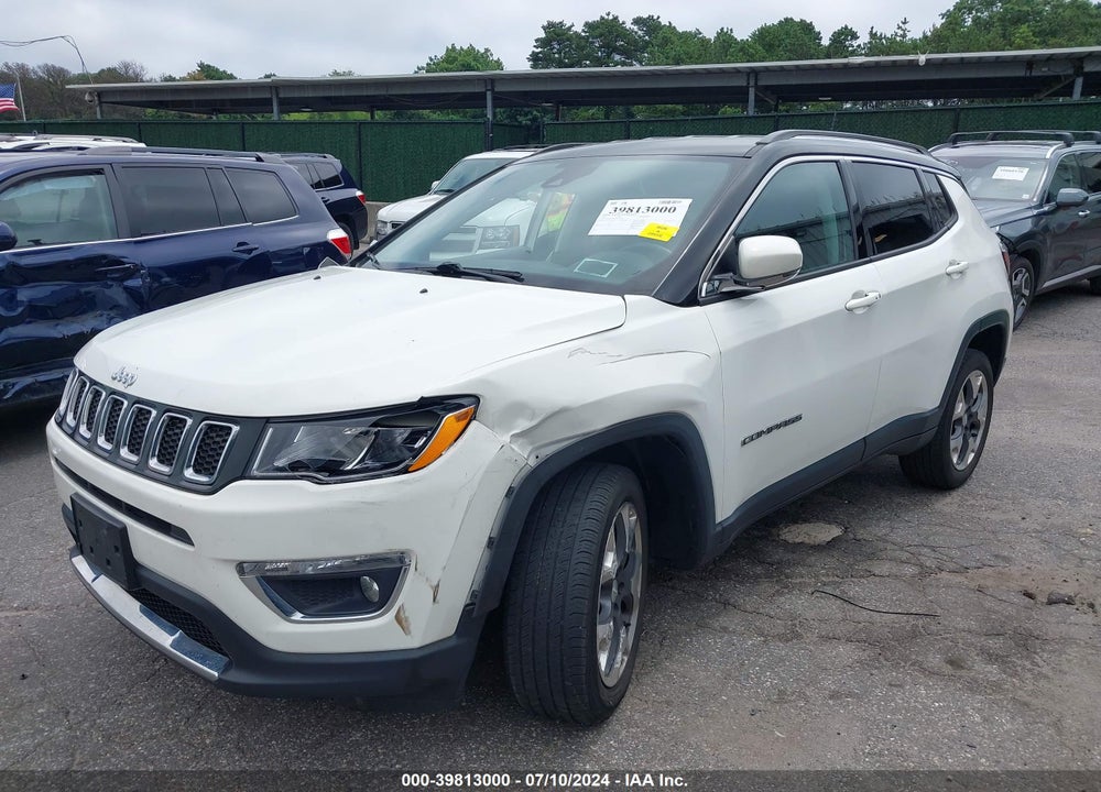 2021 JEEP COMPASS LIMITED 4X4 VIN: 3C4NJDCB5MT541920