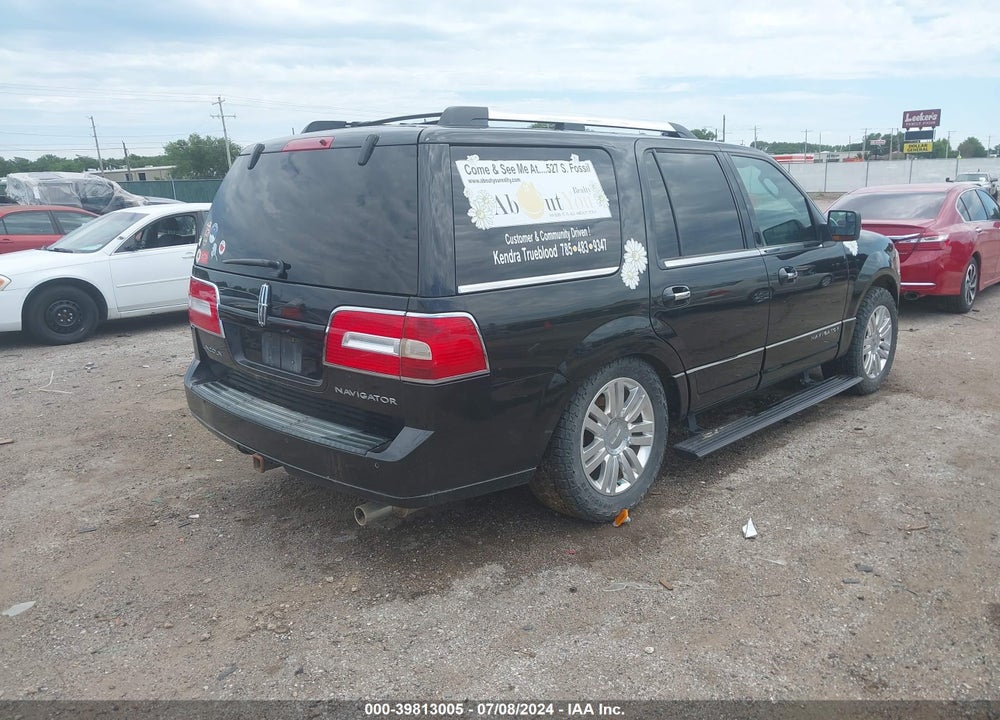 2013 LINCOLN NAVIGATOR VIN: 5LMJJ2J57DEL09537