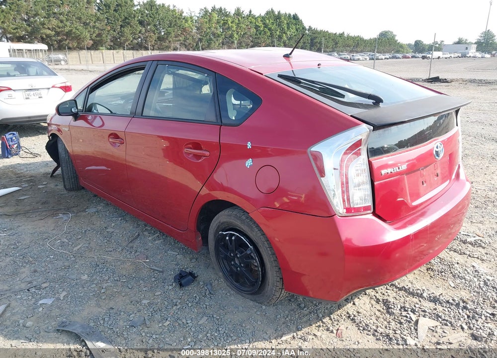 2013 TOYOTA PRIUS TWO VIN: JTDKN3DU2D0354388