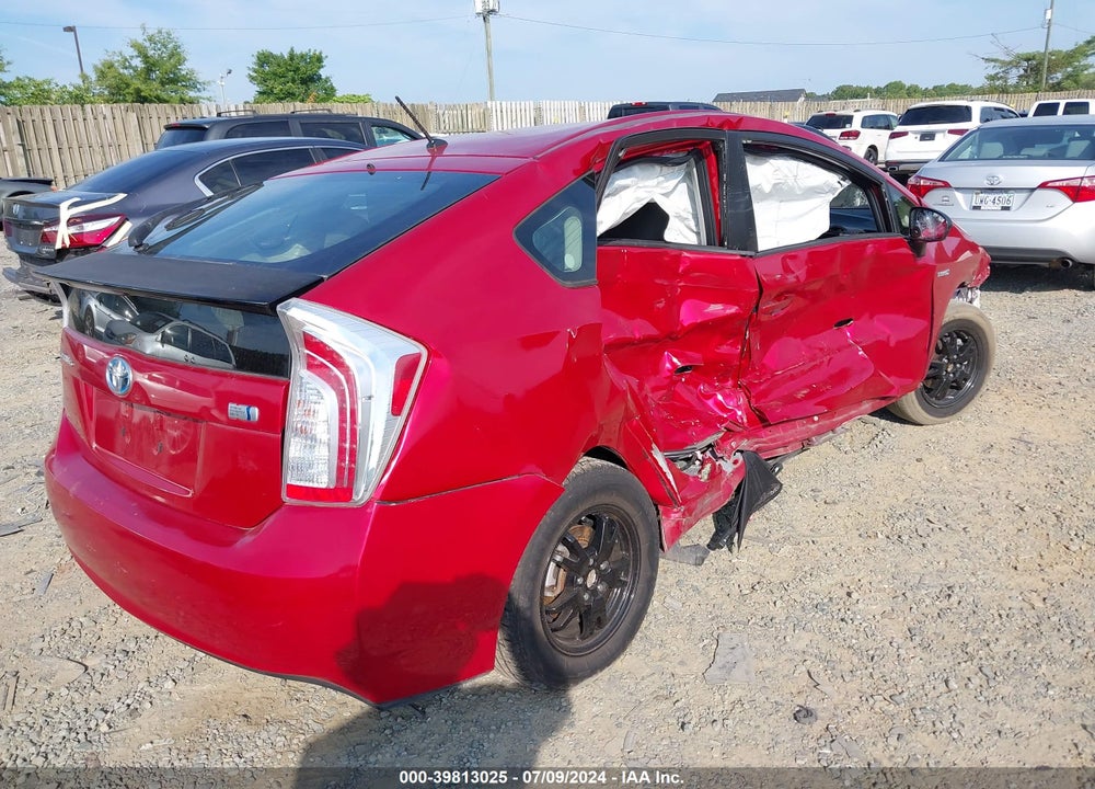 2013 TOYOTA PRIUS TWO VIN: JTDKN3DU2D0354388