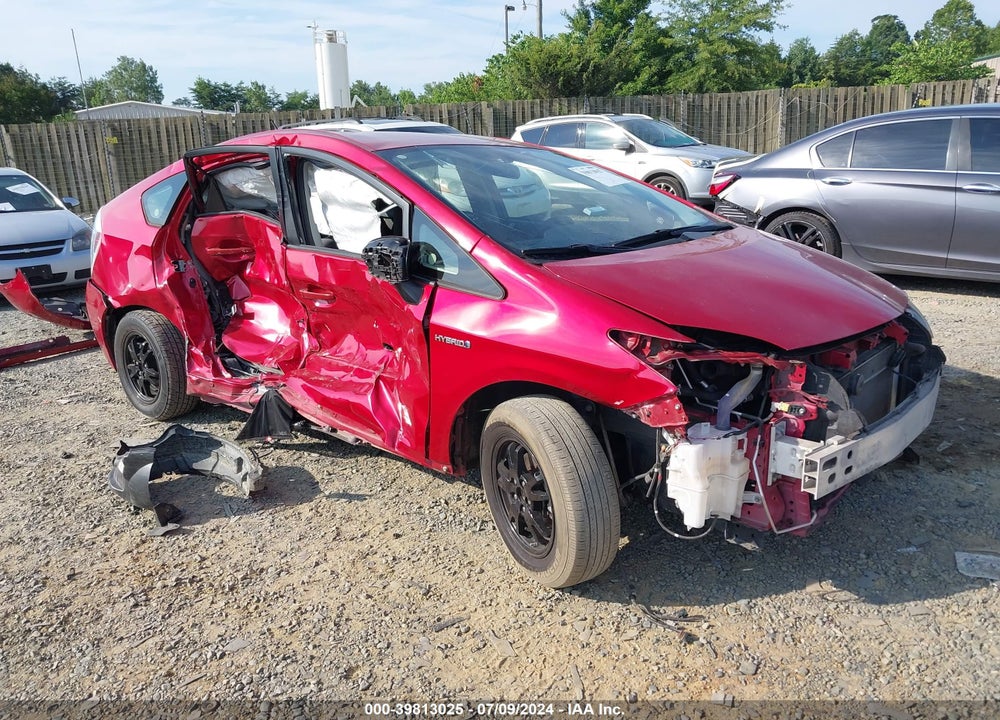 2013 TOYOTA PRIUS TWO VIN: JTDKN3DU2D0354388