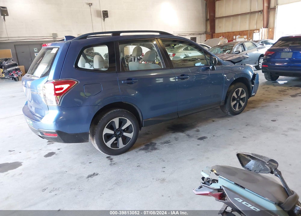 2018 SUBARU FORESTER 2.5I VIN: JF2SJABC1JH469170