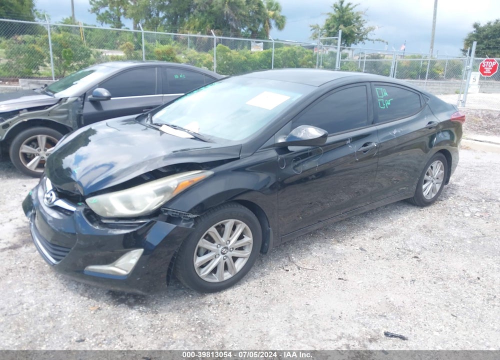 2014 HYUNDAI ELANTRA SE VIN: KMHDH4AE8EU203760