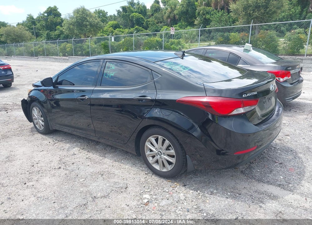 2014 HYUNDAI ELANTRA SE VIN: KMHDH4AE8EU203760