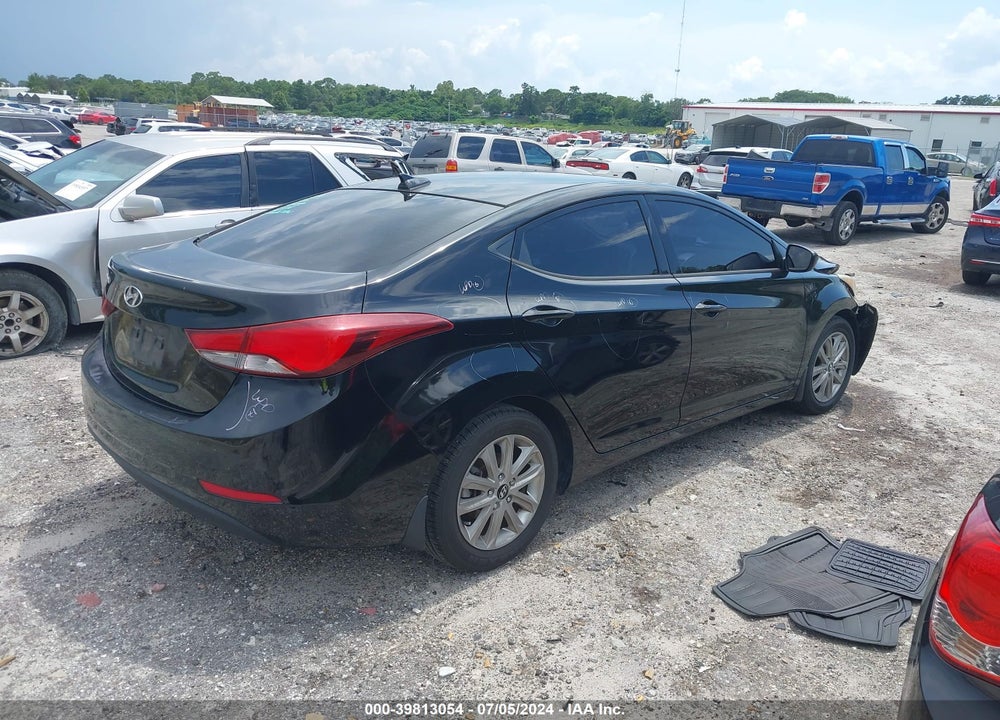 2014 HYUNDAI ELANTRA SE VIN: KMHDH4AE8EU203760