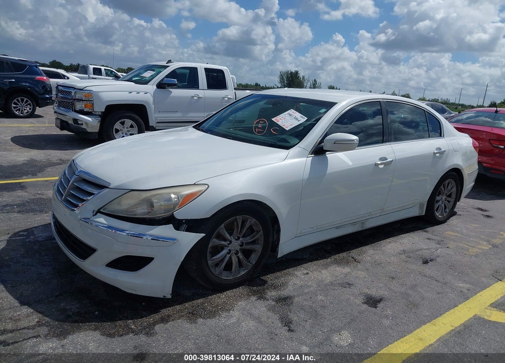 2012 HYUNDAI GENESIS 3.8 VIN: KMHGC4DD1CU178714