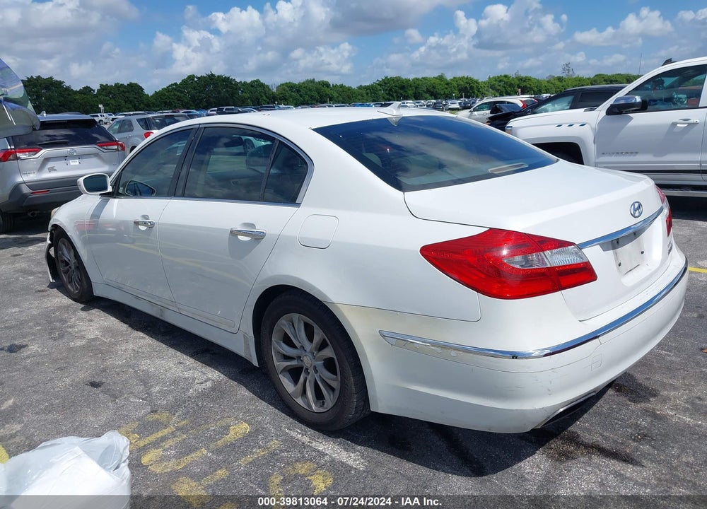 2012 HYUNDAI GENESIS 3.8 VIN: KMHGC4DD1CU178714