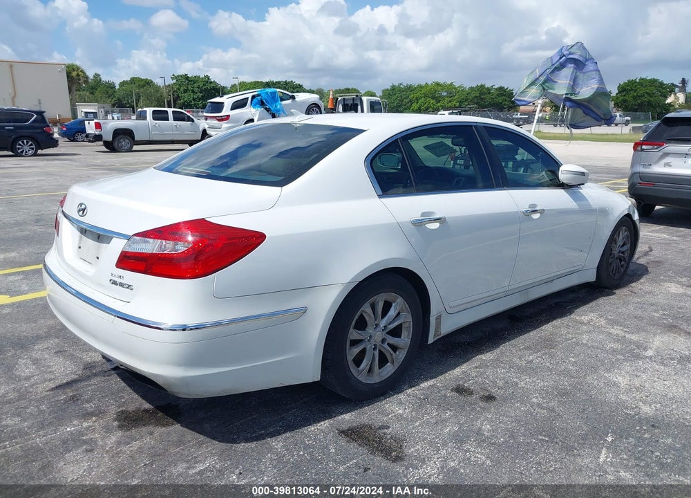2012 HYUNDAI GENESIS 3.8 VIN: KMHGC4DD1CU178714
