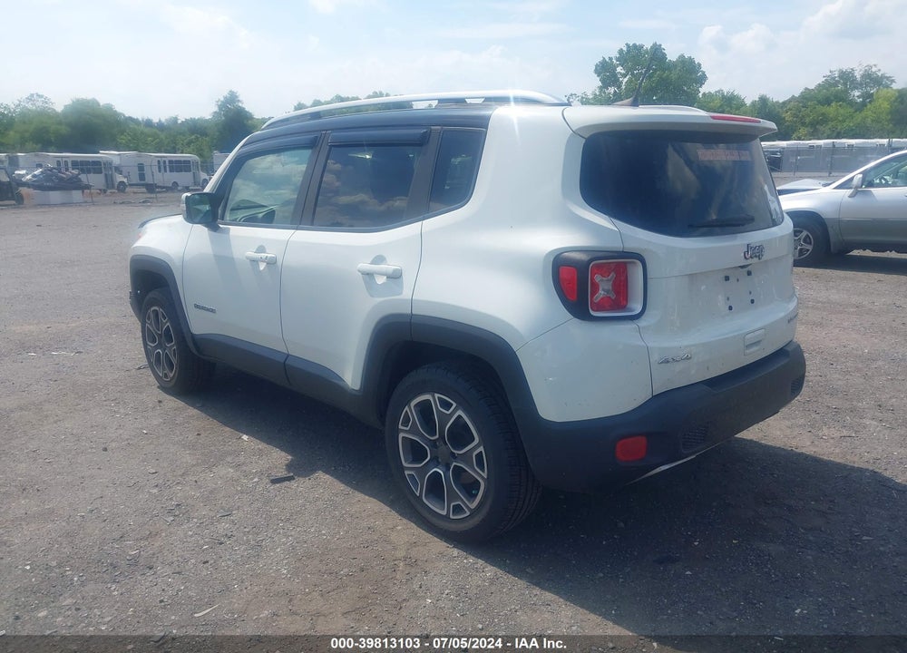 2018 JEEP RENEGADE LIMITED 4X4 VIN: ZACCJBDB9JPG95883