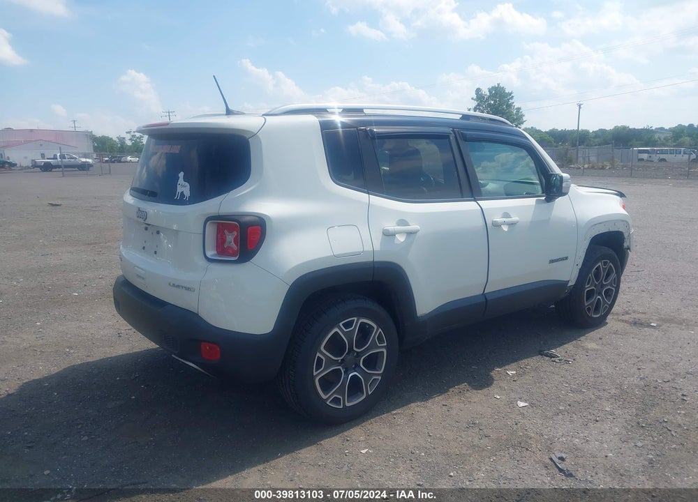 2018 JEEP RENEGADE LIMITED 4X4 VIN: ZACCJBDB9JPG95883