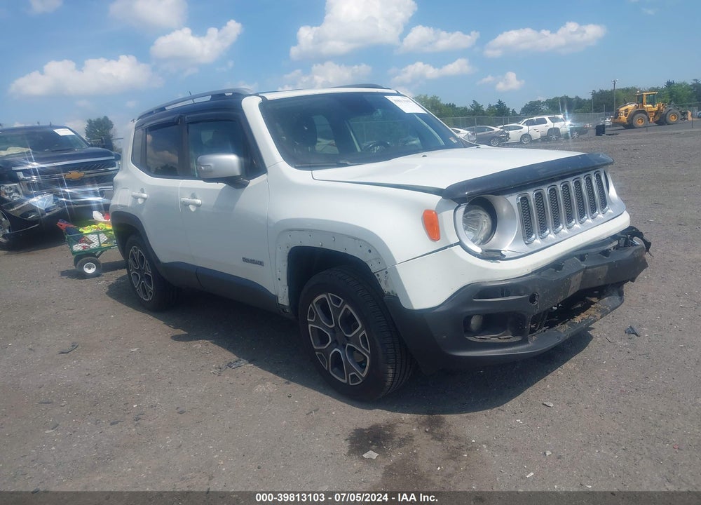 2018 JEEP RENEGADE LIMITED 4X4 VIN: ZACCJBDB9JPG95883