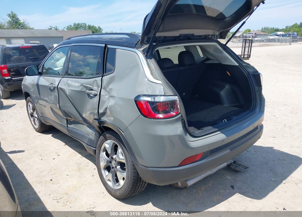 2021 JEEP COMPASS LIMITED 4X4 VIN: 3C4NJDCB3MT541138