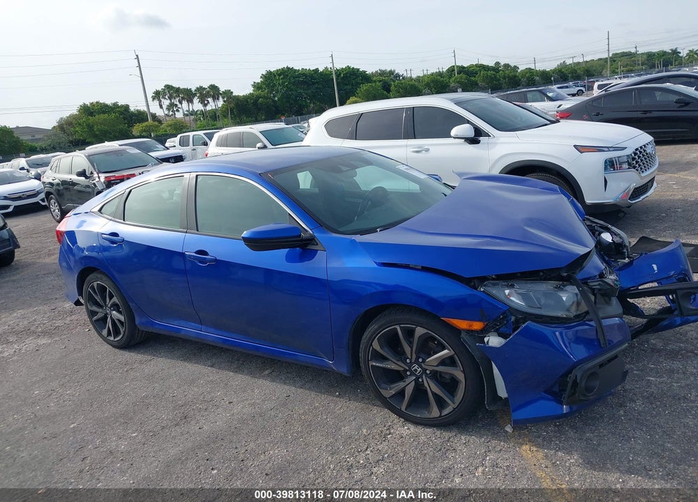 2021 HONDA CIVIC SPORT VIN: 2HGFC2F89MH541724